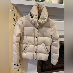 SAM. Isabel Vegan Down Leather Puffer Ivory - Off-white, size Small - S